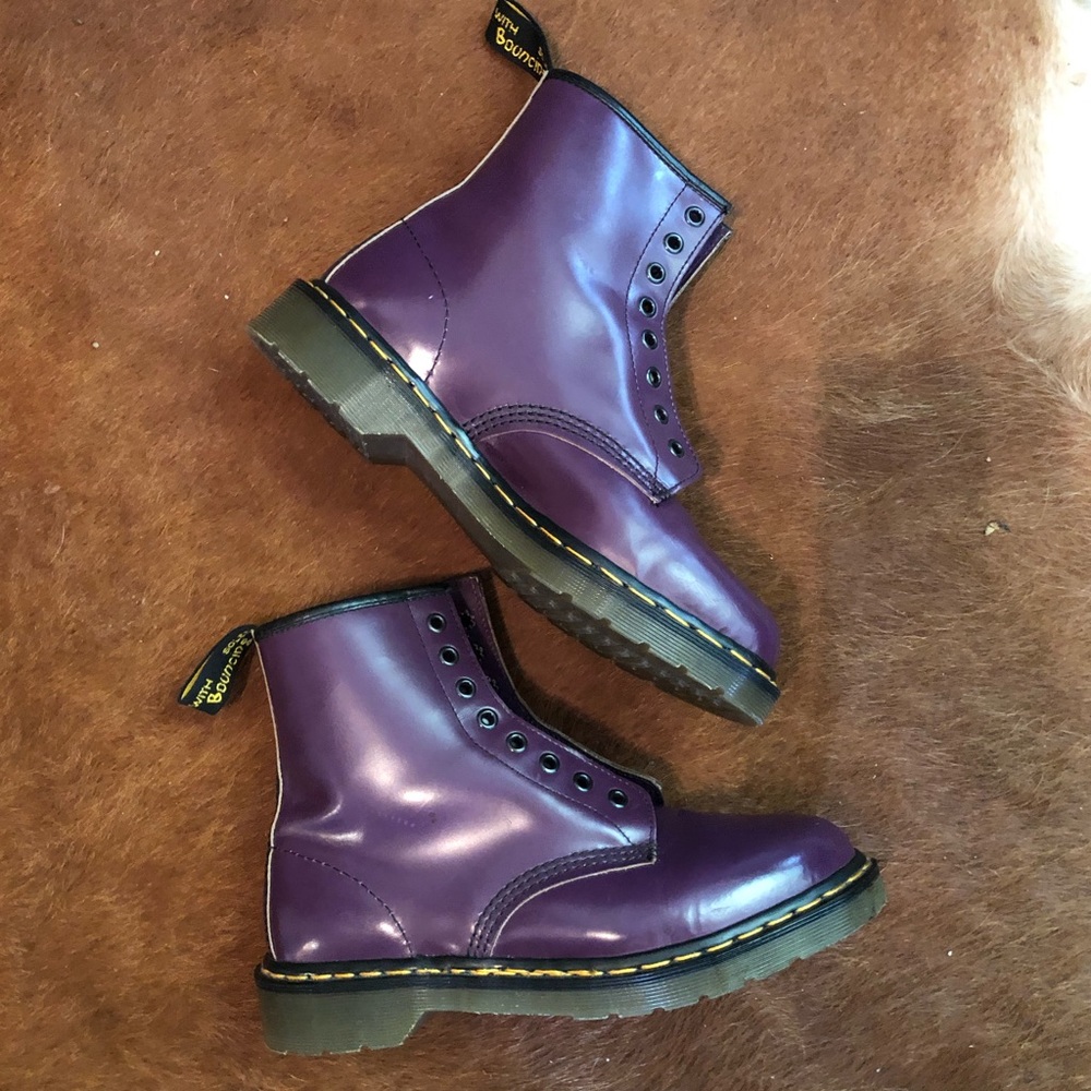 Acadia Dr Martens Made in England Docs 1460 8 Eye.